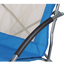Fotel turystyczno plażowy z podłokietnikami 55x58x64 składany niebieski