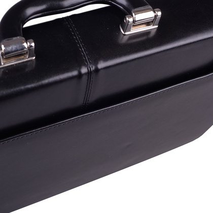 Teczka męska skórzana KEMER B 438 Czarna