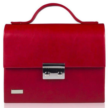 Torebka wizytowa z paskiem KEMER SOLIER F19 Czerwona - min. zamówienie 20 / 50 / 100 szt.