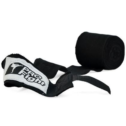 BANDAŻ BOKSERSKI PROFIGHT 4m czarny