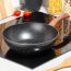 Patelnia wok granitowa BLACK&WOOD 28 cm
