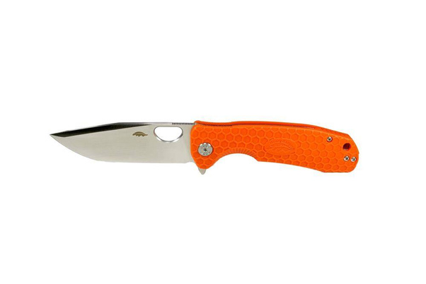 Nóż Honey Badger Tanto Flipper Medium Orange