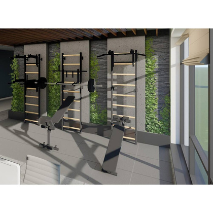 Wielofunkcyjna drabinka BenchK 713B