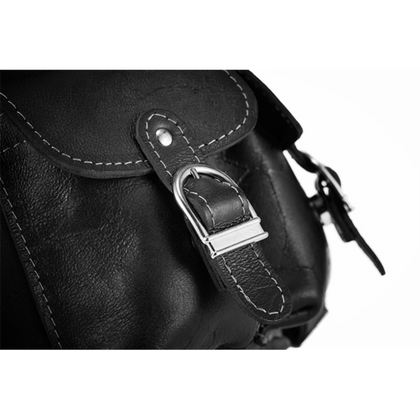 Plecak skórzany KEMER VOOC RETRO TC13 Czarny