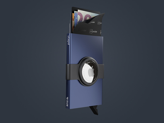 Etui na karty kredytowe RFID ZEN z uchwytem na AirTag 2157