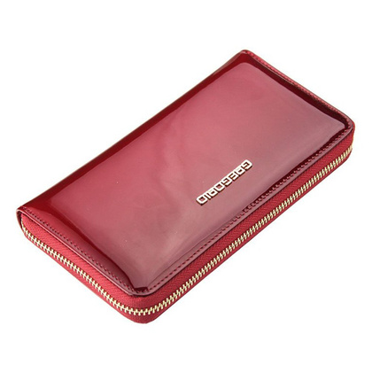 Portfel damski skórzany SH-119 Czerwony