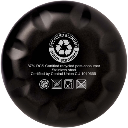 Cove butelka o pojemności 500 ml wykonana ze stali nierdzewnej z recyklingu z miedzianą izolacją próżniową posiadająca certyf