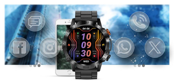 Smartwatch Gravity GT20-1