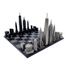 Designerskie Szachy Skyline New York ze stali nierdzewnej – NY