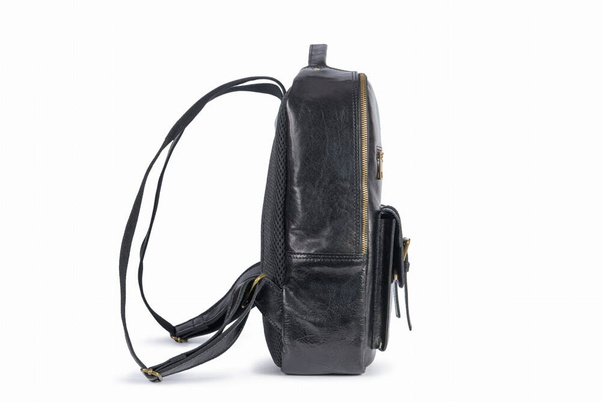 Plecak skórzany KEMER VOOC EP12 czarny