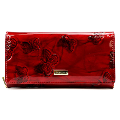 Portfel damski skórzany PELLUCCI BTS-106 Niebieski