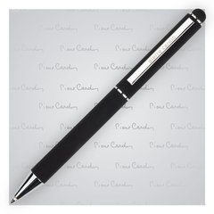 Długopis metalowy touch pen, soft touch PIERRE CARDIN Claudie Czarny