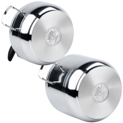 Szybkowar garnek stalowy indukcja PROFI duo 4+7 l