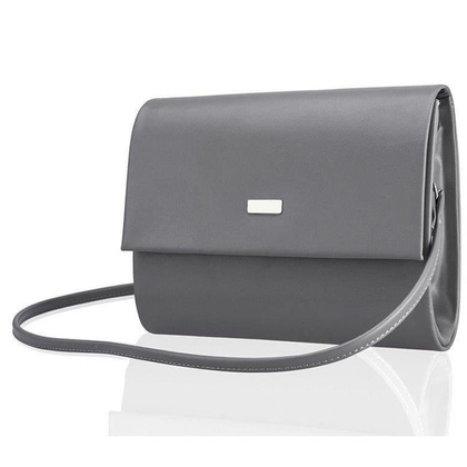 Torebka wizytowa damska KEMER SOLIER F14 Szara Matowa - min. zamówienie 20 / 50 / 100 szt.