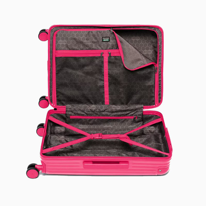 Średnia walizka PUCCINI DALLAS PC034B 3 Czerwona