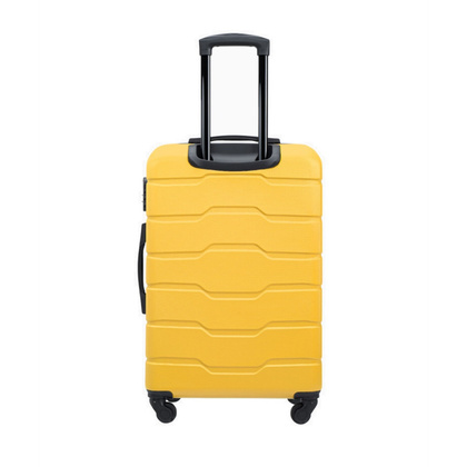 Średnia walizka PUCCINI ALICANTE ABS024B 6 Żółta