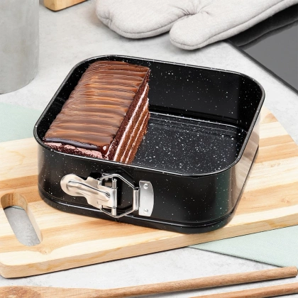 Forma do pieczenia rozpinana granitowa 20x20x6,8 cm