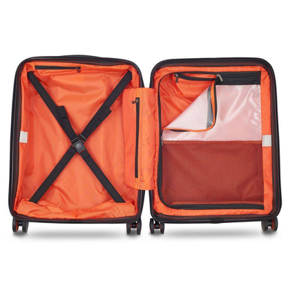 Walizka CACTUS SLIM 55 cm biało-niebieska