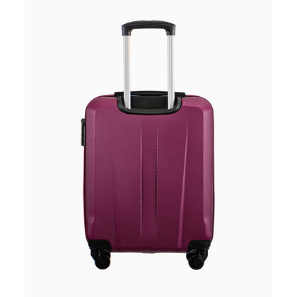 Mała kabinowa walizka PUCCINI PARIS ABS03C 3B Bordowa