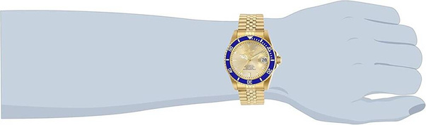 ZEGAREK MĘSKI INVICTA DIVER PROFESSIONAL 29185 - AUTOMAT WR200, koperta 42mm (zv004c)