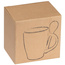 Kubek ceramiczny z łyżeczką 250 ml