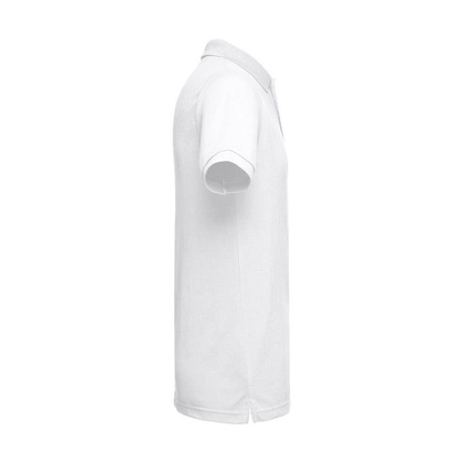 THC BERLIN WH. Męska koszulka polo z krótkim rękawem. Kolor biały