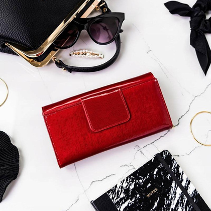 Portfel damski skórzany PELLUCCI PTN 42100-SH champagne