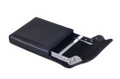 Etui na wizytówki KEMER 41602001 Czarne - min. zamówienie 20 / 50 / 100 szt.