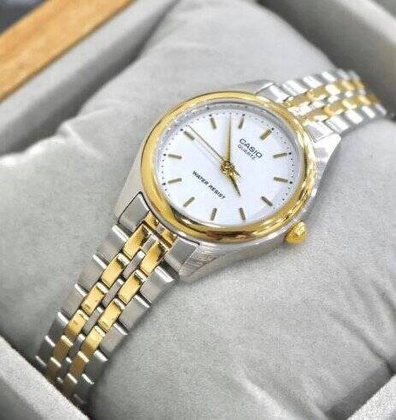 ZEGAREK DAMSKI CASIO LTP-1129G-7A (zd602c) + BOX