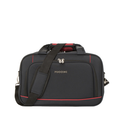 Torba podróżna podręczna PUCCINI NEW PADWA BM20510 13 Czarno czerwona