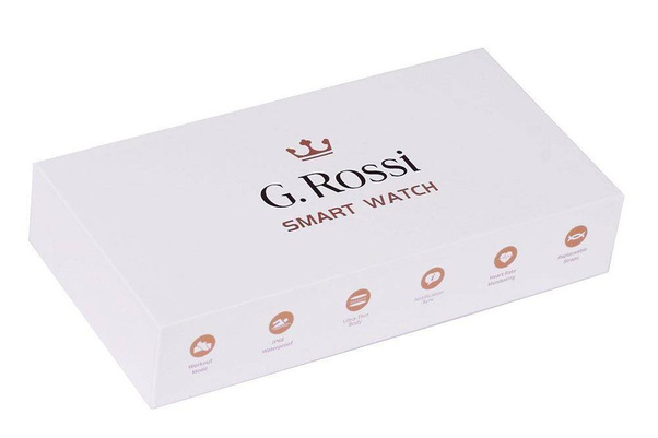 Damski SMARTWATCH G.Rossi SW015-4 Różowe złoto