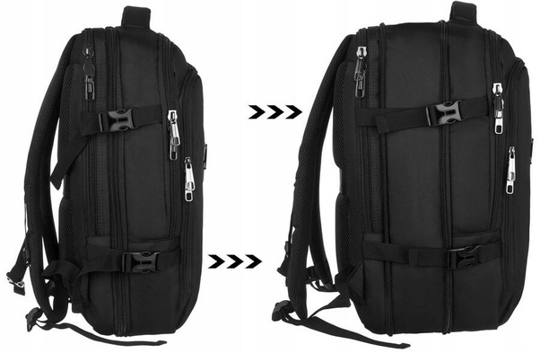 Duzy wodoodporny podrozny plecak z miejscem na laptopa