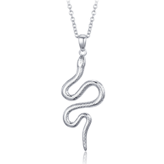 MINET Naszyjnik srebrny wąż