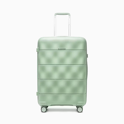 Średnia walizka PUCCINI KYOTO PP026B 5C Zielona