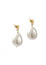 Kolczyki Kropelki Perła 925