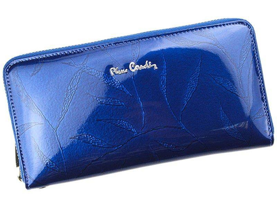 Portfel damski skórzany PIERRE CARDIN 02 LEAF 119 Zielony