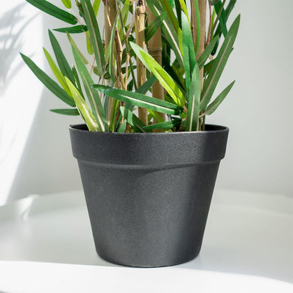 Sztuczna roślina w doniczce dekoracyjna / wysokie drzewko bambus 97 cm