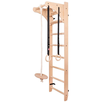 Akcesoria do ćwiczeń w kolorze naturalnego drewna