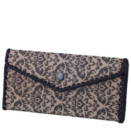 Portfel damski skórzany KEMER KGKB Beżowy - min. zamówienie 20 / 50 / 100 szt.