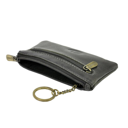 Etui skórzane na klucze EL FORREST 6030-29 Czarny