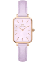 ZEGAREK DAMSKI DANIEL WELLINGTON Quadro Lavender Mop 20mm DW00100637 + BOX (zw521b)