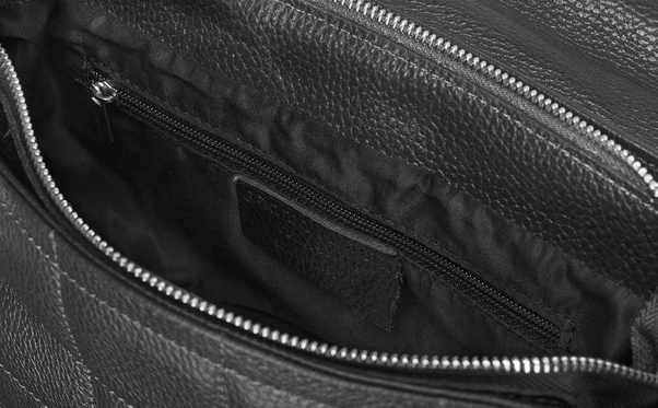 Pikowana listonoszka ze skóry Rovicky Szara