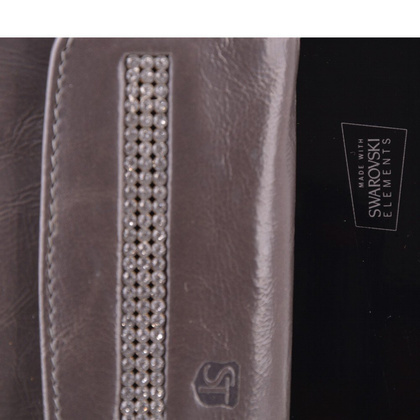 Portfel damski skórzany KEMER Swarovski Elements SV540 Szary min. zamówienie 20 / 50 / 100 szt.