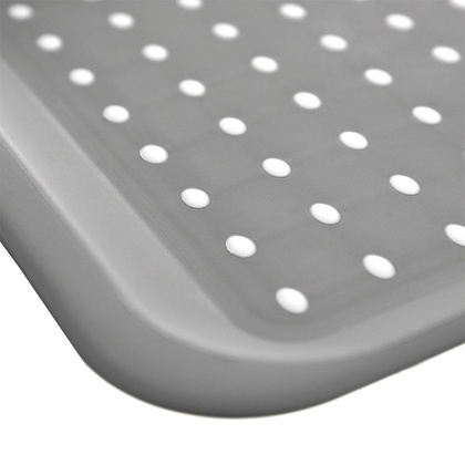 Taca kuchenna do serwowania szara 33x23 cm