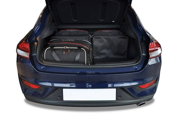 HYUNDAI i30 FASTBACK 2017+ TORBY DO BAGAŻNIKA 4 SZT KJUST