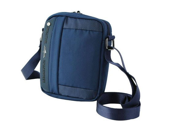 Torba na ramię AERONAUTICA MILITARE Airspace Granatowa