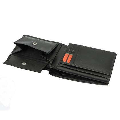 Portfel męski skórzany PIERRE CARDIN TILAK56 8806 Czarny