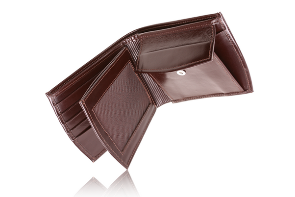 Portfel skórzany męski KEMER VOOC PPM1 Czarny