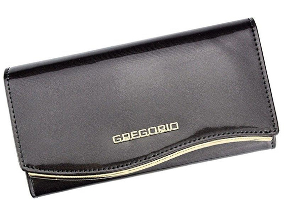 Portfel damski skórzany GREGORIO ZLF-106 Popiel