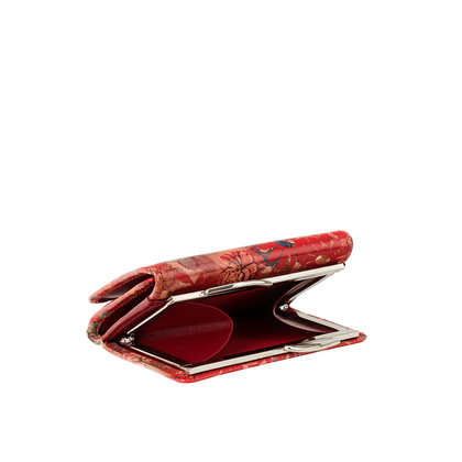 Mały czerwony portfel damski BajuBaj RFID PD2000s132